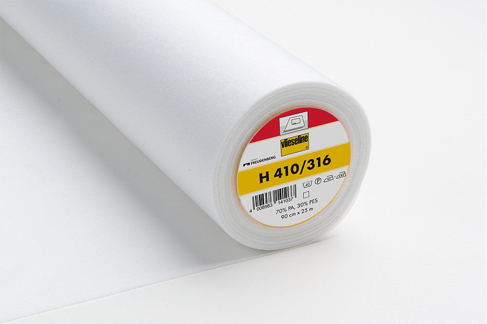 Vlieseline H410 Entoilage Thermocollant Blanc Souple Renforcé - Maison Klem